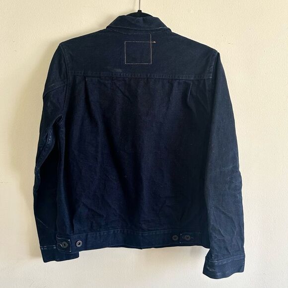 ONI Denim Denim Jacket Type II Double Indigo Overdyed Trucker Men’s Size 36 - Picture 7 of 13